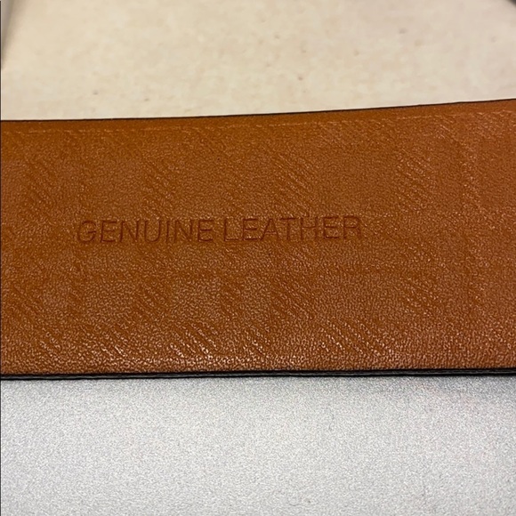 Boconi Black leather belt size 40 - Picture 3 of 3